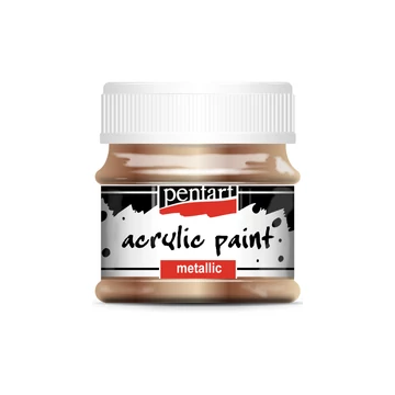 Pentart metál akrilfesték 50 ml - antikarany