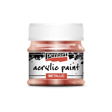 Pentart metál akrilfesték 50 ml - bronz