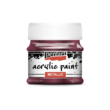 Pentart metál akrilfesték 50 ml - aranylila