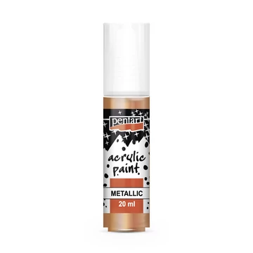 Pentart metál akrilfesték 20 ml - antikréz