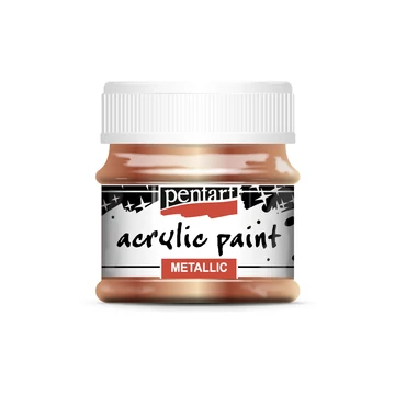 Pentart metál akrilfesték 50 ml - antikréz