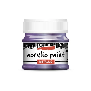 Pentart metál akrilfesték 50 ml - lila