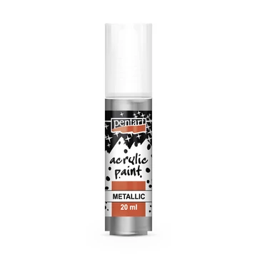 Pentart metál akrilfesték 20 ml - csillogó ezüst