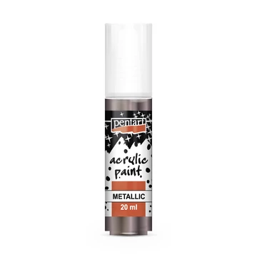 Pentart metál akrilfesték 20 ml - csillogó lila