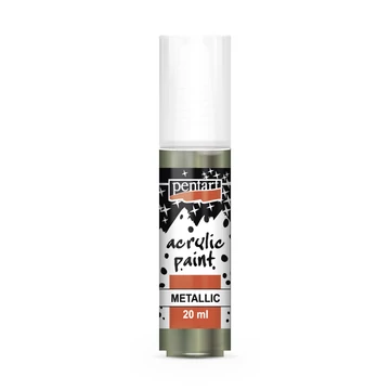 Pentart metál akrilfesték 20 ml - csillogó zöld