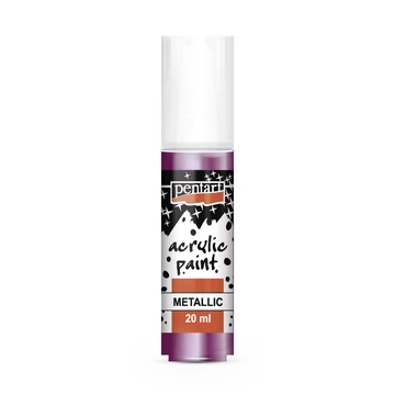 Pentart metál akrilfesték 20 ml - világoslila