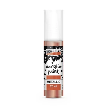 Pentart metál akrilfesték 20 ml - bronz