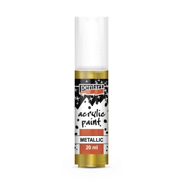 Pentart metál akrilfesték 20 ml - antikarany
