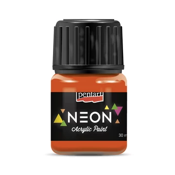 Pentart neon akrilfesték 30 ml - narancs