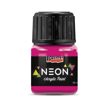 Pentart neon akrilfesték 30 ml - pink