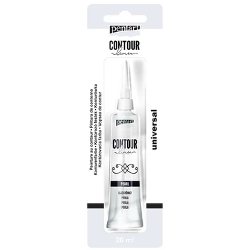 Pentart kontúrozó festék 20 ml - igazgyöngy