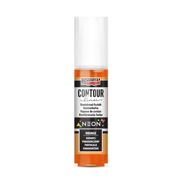 Pentart kontúrozó festék 20 ml - neon narancs