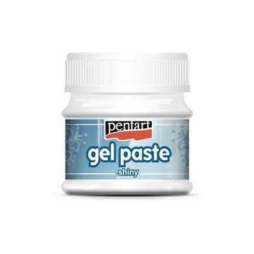 Pentart fényes gélpaszta 50 ml - átlátszó