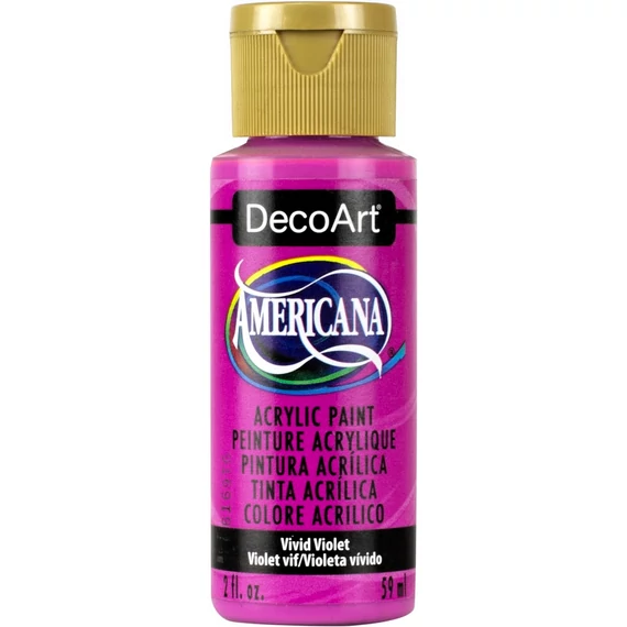 DecoArt Americana Acrylics matt akrilfesték 59 ml - Vivid Violet