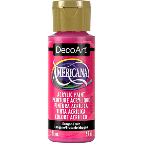 DecoArt Americana Acrylics matt akrilfesték 59 ml - Dragon Fruit