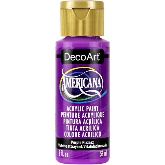 DecoArt Americana Acrylics matt akrilfesték 59 ml - Purple Pizzazz