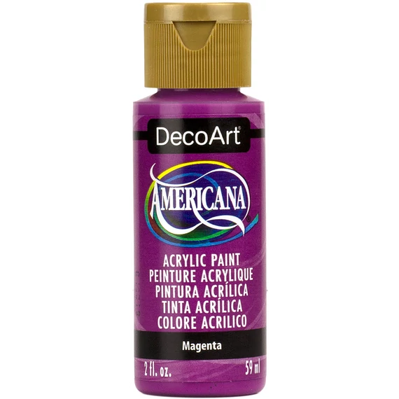 DecoArt Americana Acrylics matt akrilfesték 59 ml - Magenta