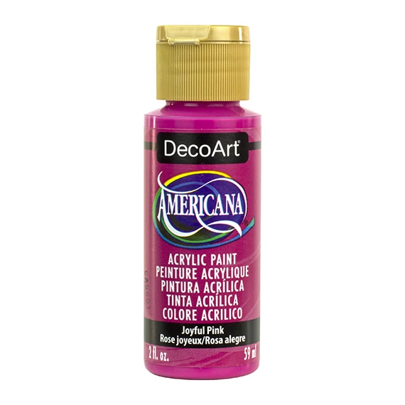 DecoArt Americana Acrylics matt akrilfesték 59 ml - Joyful Pink