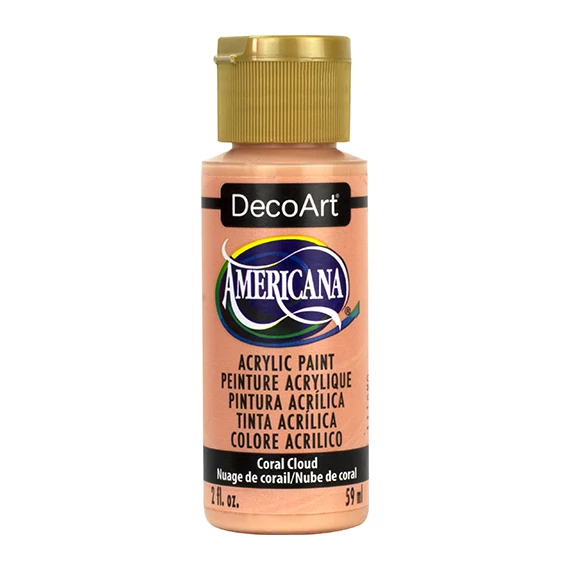 DecoArt Americana Acrylics matt akrilfesték 59 ml - Coral Cloud