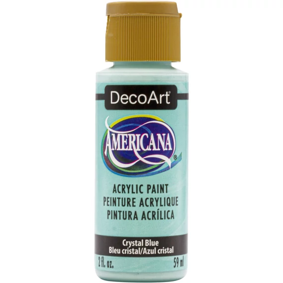 DecoArt Americana Acrylics matt akrilfesték 59 ml - Crystal Blue