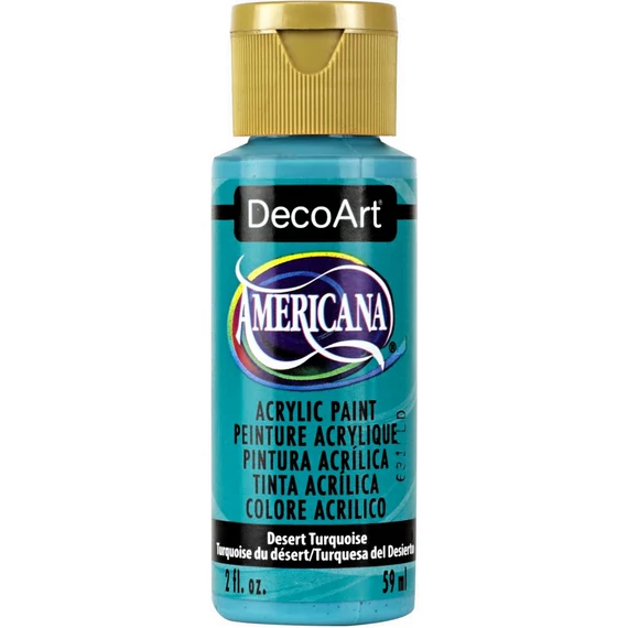 DecoArt Americana Acrylics matt akrilfesték 59 ml - Desert Turquoise