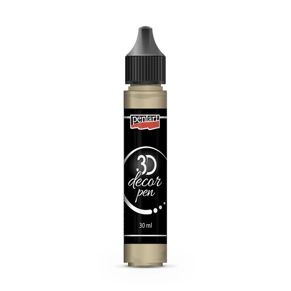 Pentart 3D dekortoll 30 ml - arany