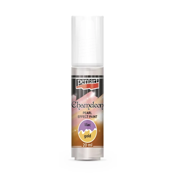 Pentart Chameleon gyöngyház akrilfesték 20ml - Lila-arany