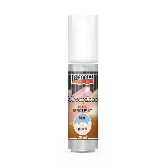Pentart Chameleon gyöngyház akrilfesték 20ml - Kék-barack