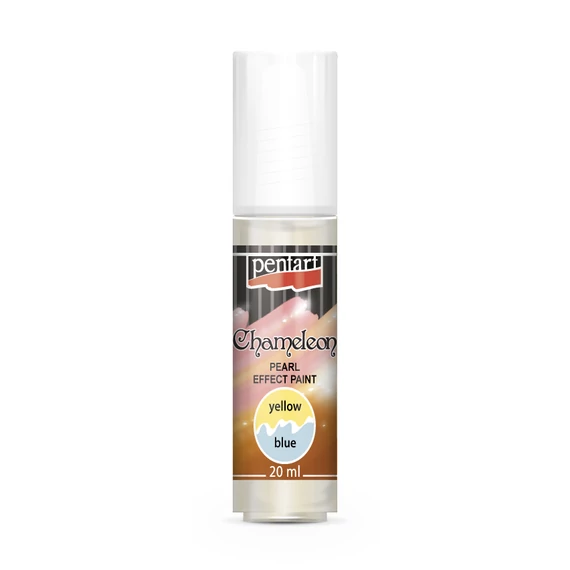 Pentart Chameleon gyöngyház akrilfesték 20ml - Sárga-kék