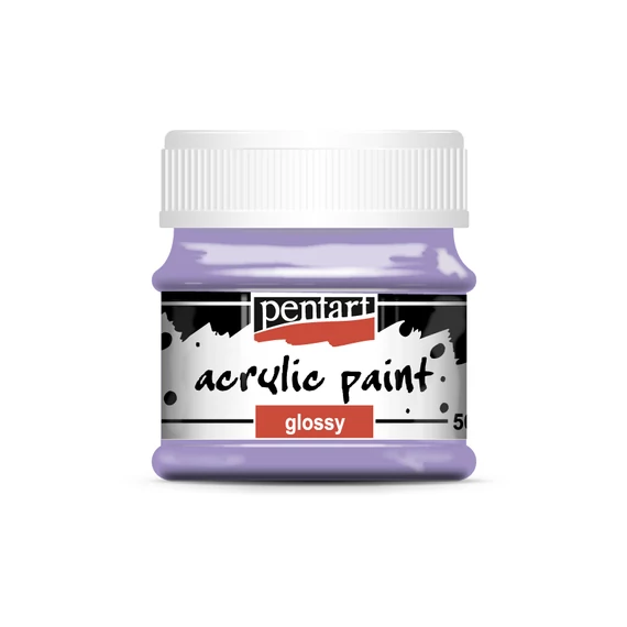 Pentart fényes akrilfesték 50ml - ametiszt