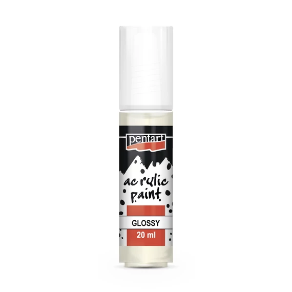 Pentart fényes akrilfesték 20ml - elefántcsont