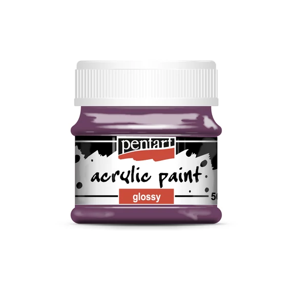 Pentart fényes akrilfesték 50ml - lila