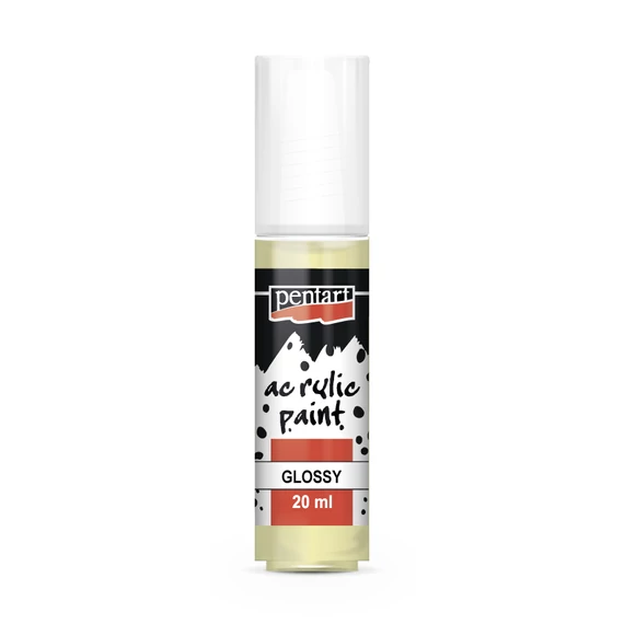 Pentart fényes akrilfesték 20ml - vajszín