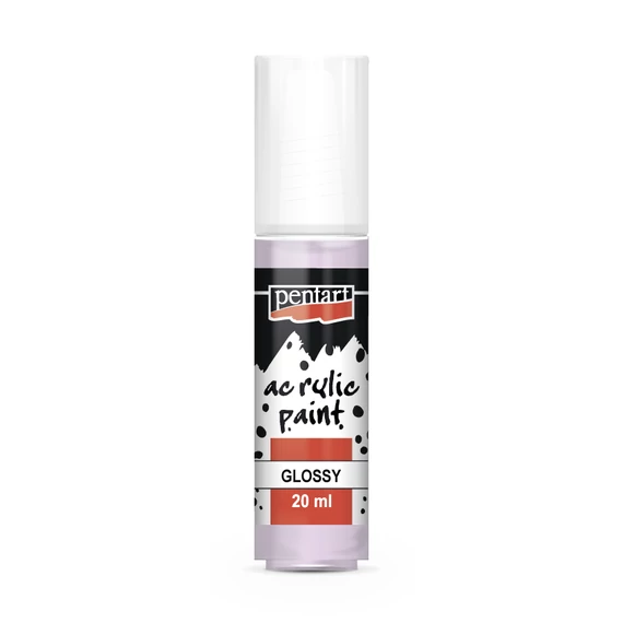 Pentart fényes akrilfesték 20ml - pasztelibolya