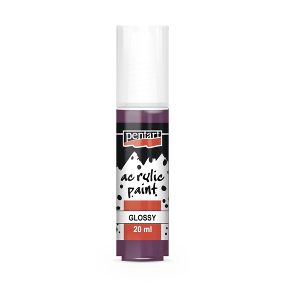 Pentart fényes akrilfesték 20ml - lila