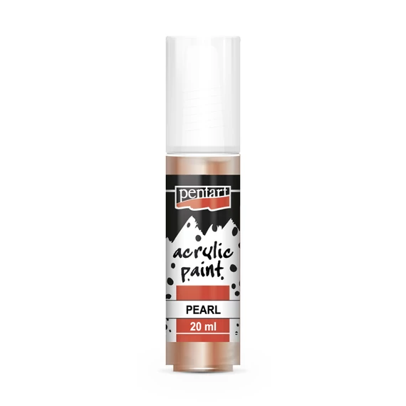 Pentart gyöngyház akrilfesték 20ml - barack