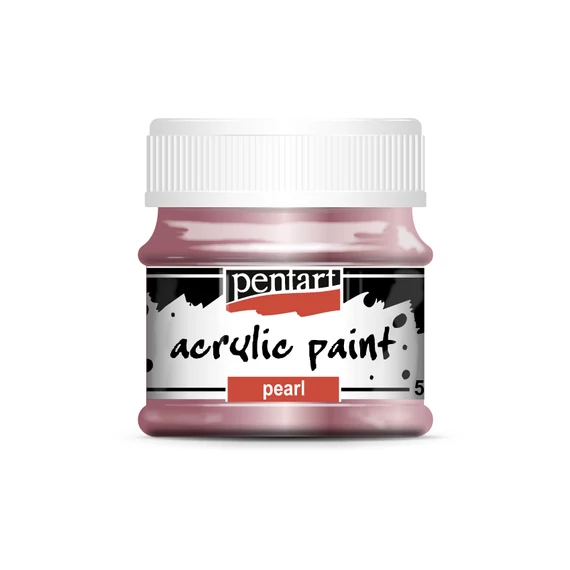 Pentart gyöngyház akrilfesték 50ml - lila