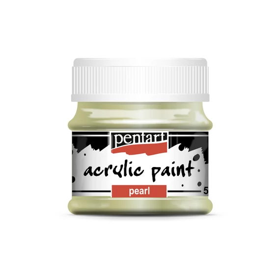 Pentart gyöngyház akrilfesték 50ml - zöld