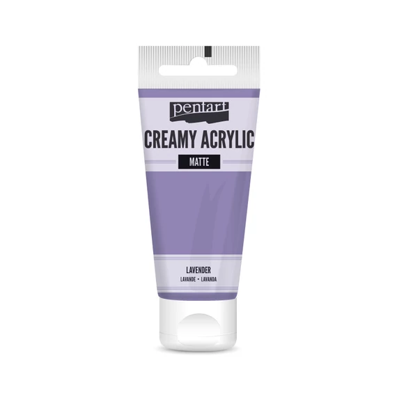 Pentart krémes matt akrilfesték 60 ml - levendula