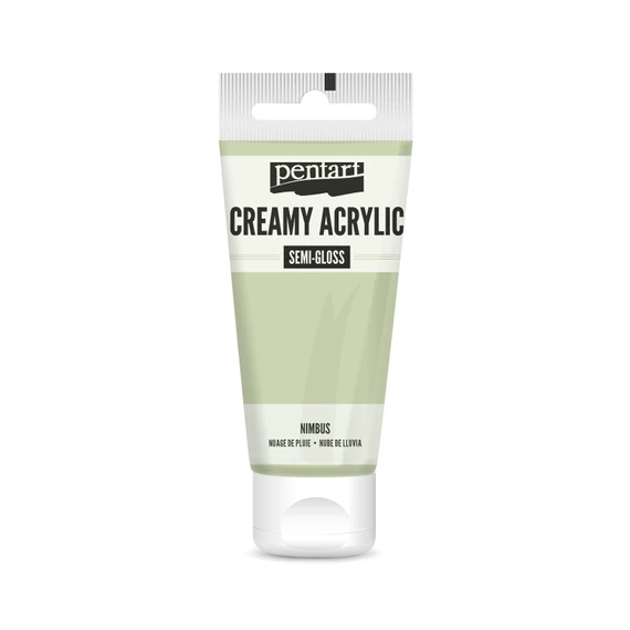 Pentart krémes selyemfényű akrilfesték 60 ml - esőfelhő