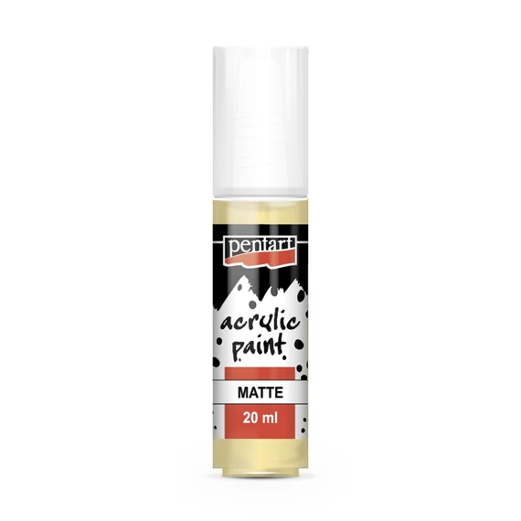 Pentart matt akrilfesték 20ml - tejeskávé