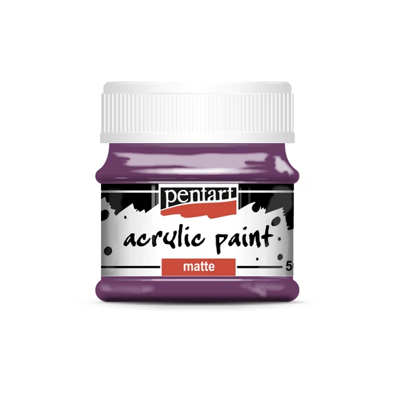 Pentart matt akrilfesték 50ml - lila