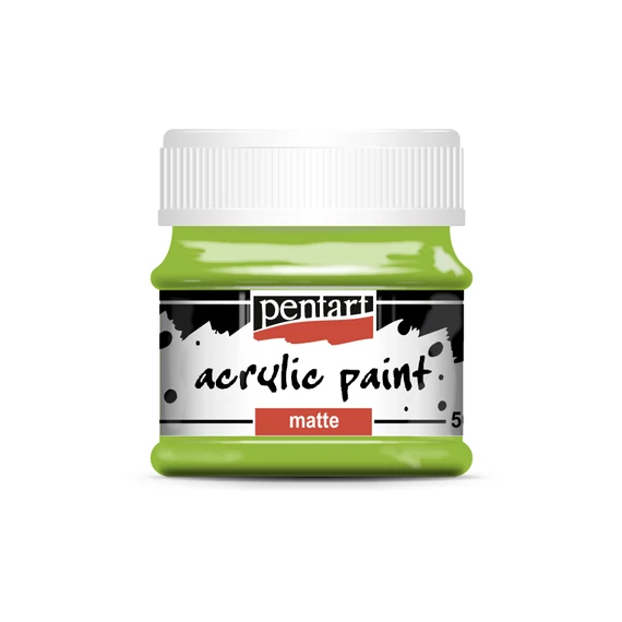 Pentart matt akrilfesték 50ml - almazöld
