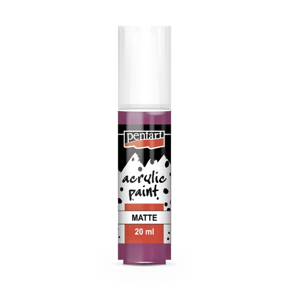 Pentart matt akrilfesték 20ml - mályva