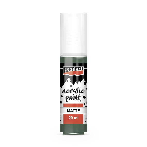 Pentart matt akrilfesték 20ml - kekizöld