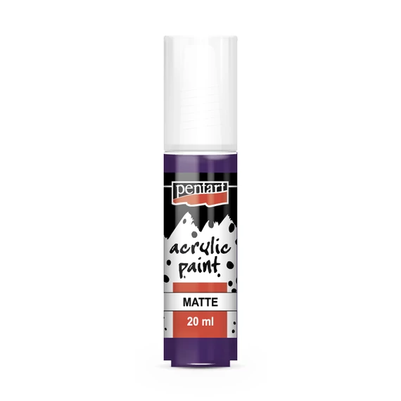 Pentart matt akrilfesték 20ml - ametiszt