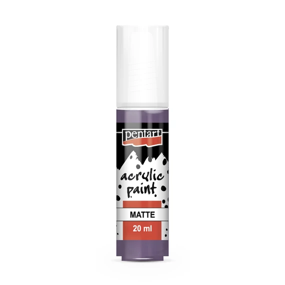 Pentart matt akrilfesték 20ml - ibolyalila