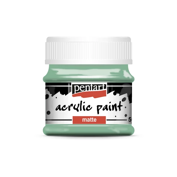Pentart matt akrilfesték 50ml - pisztácia