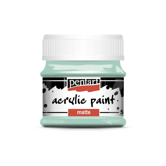 Pentart matt akrilfesték 50ml - menta