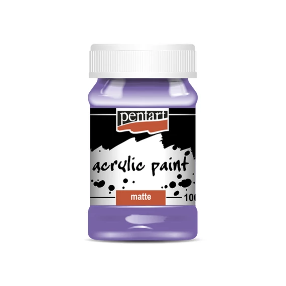 Pentart matt akrilfesték 100ml - ibolyalila